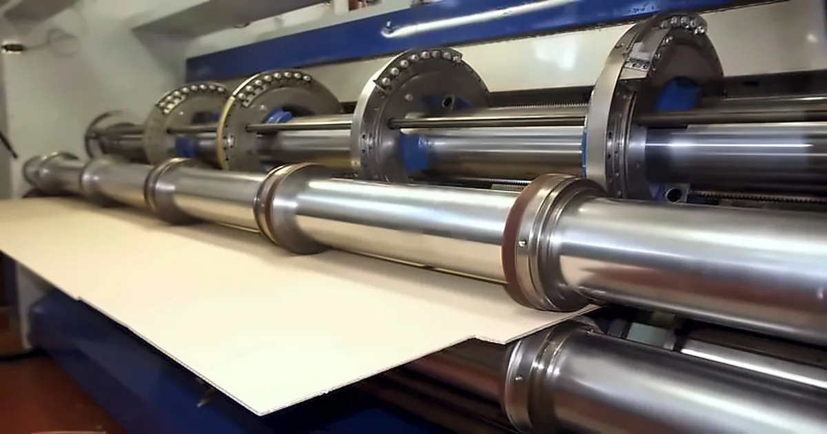 Linea di produzione delle scatole americane di grande formato