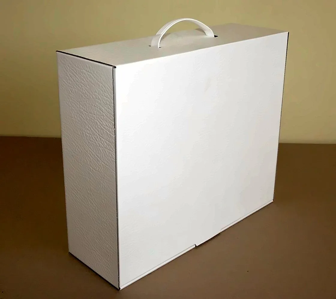Scatola automontante per borsa